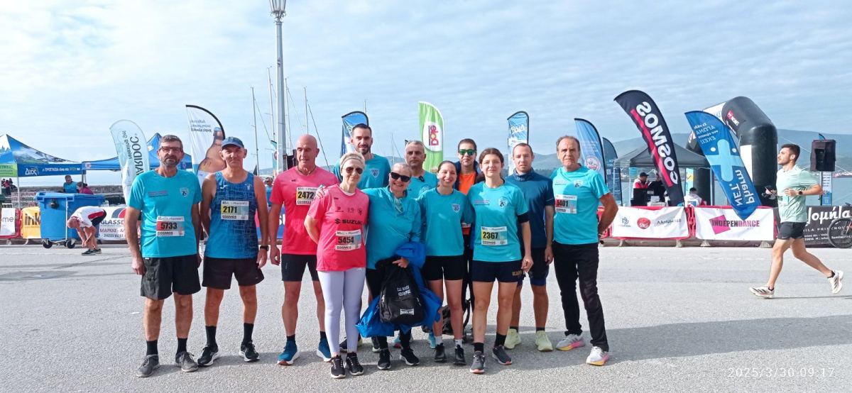 Ο Κένταυρος Βόλου με την πολυπληθέστερη ομάδα στον Ημιμαραθώνιο&nbsp;Βολου